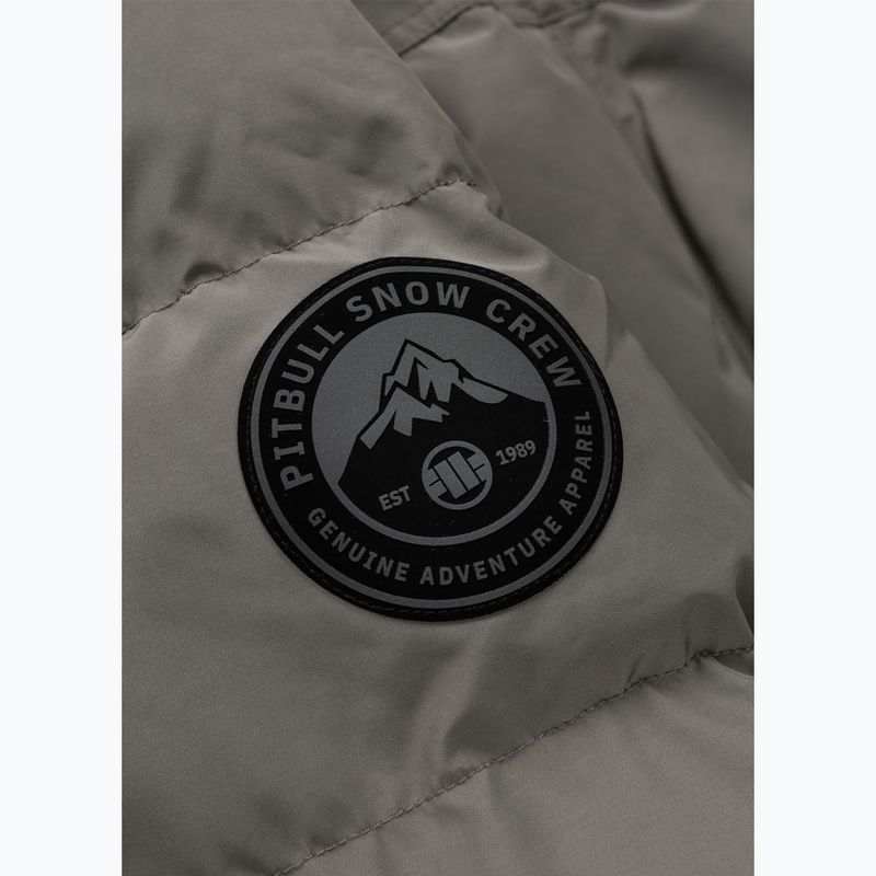 Geacă de iarnă pentru bărbați Pitbull Forest Hooded Parka taupe 11