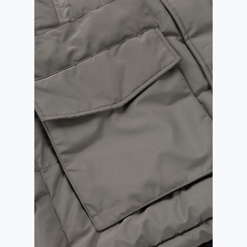 Geacă de iarnă pentru bărbați Pitbull Forest Hooded Parka taupe 14