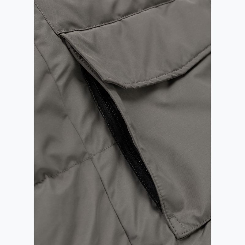 Geacă de iarnă pentru bărbați Pitbull Forest Hooded Parka taupe 15