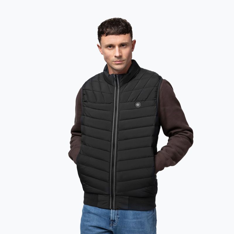 Vestă pentru bărbați Pitbull Naylor Padded black 4