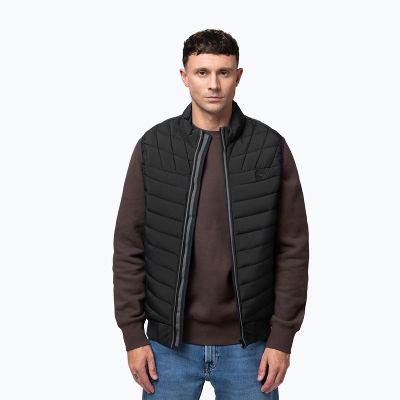 Vestă pentru bărbați Pitbull Naylor Padded black 5
