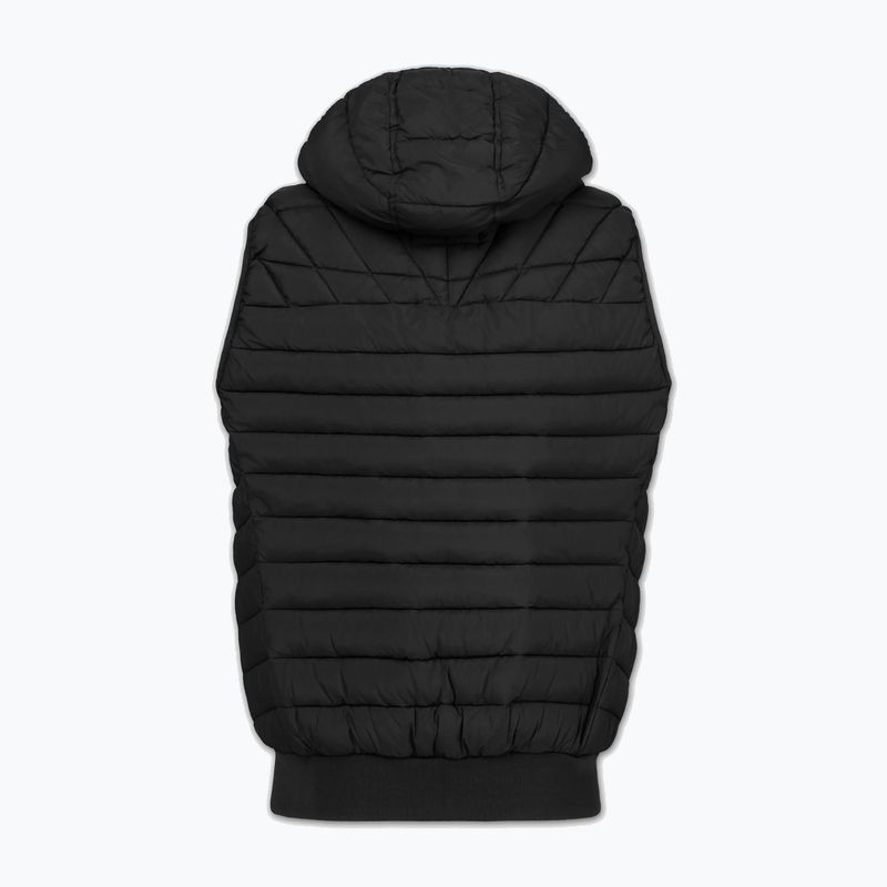 Vestă pentru bărbați Pitbull Naylor Padded Hooded black 2