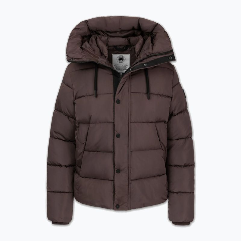Geacă de iarnă pentru femei Pitbull Amalia Padded Hooded dark chocolate 5