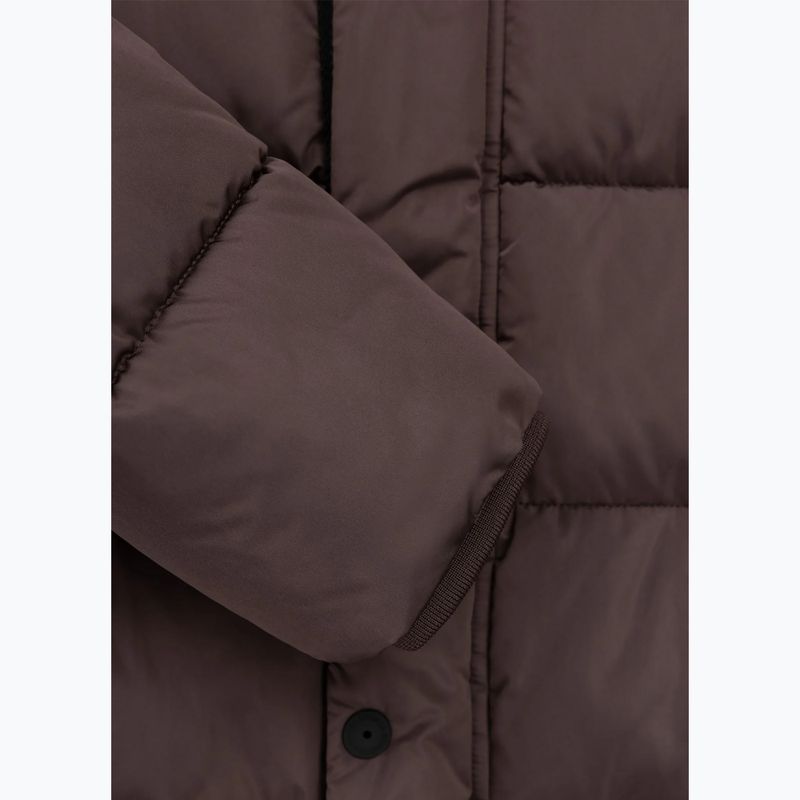 Geacă de iarnă pentru femei Pitbull Amalia Padded Hooded dark chocolate 10