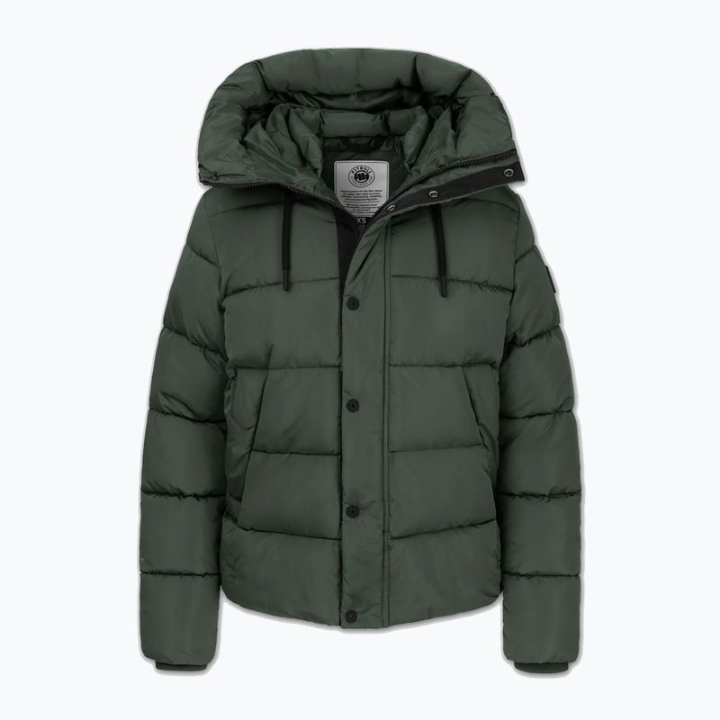 Geacă de iarnă pentru femei Pitbull Amalia Padded Hooded dark green 5