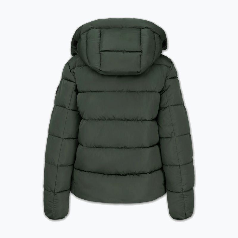 Geacă de iarnă pentru femei Pitbull Amalia Padded Hooded dark green 6