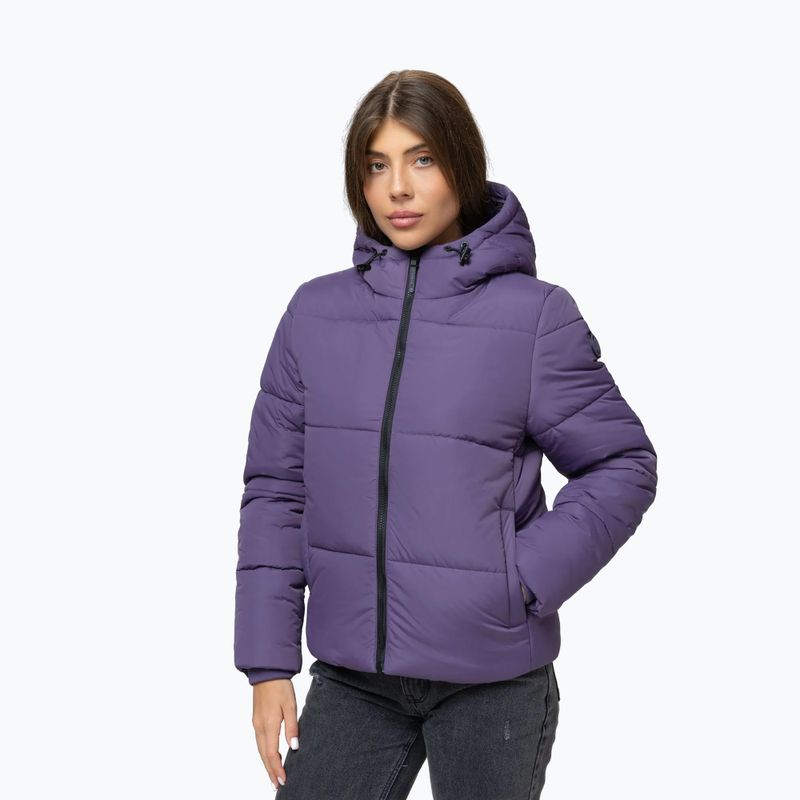 Geacă de iarnă pentru femei Pitbull Vista Quilted Hooded dusty grape