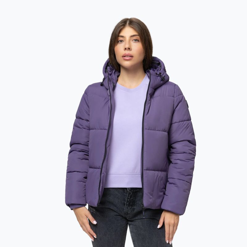 Geacă de iarnă pentru femei Pitbull Vista Quilted Hooded dusty grape 4