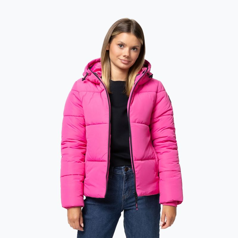 Geacă de iarnă pentru femei Pitbull Vista Quilted Hooded pink 3