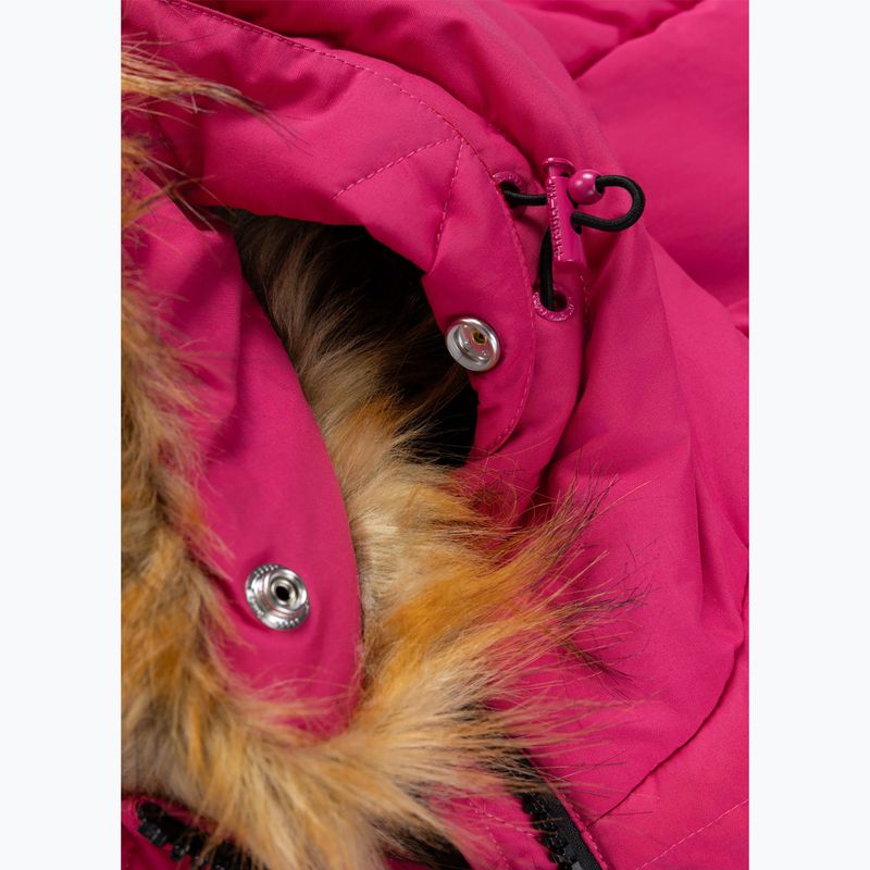 Geacă de iarnă pentru femei Pitbull Azalea Quilted Hooded raspberry red 10