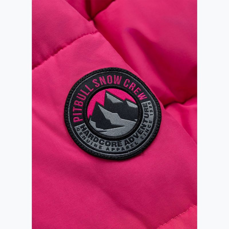 Geacă de iarnă pentru femei Pitbull Azalea Quilted Hooded raspberry red 13