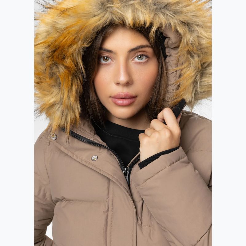 Geacă de iarnă pentru femei Pitbull Azalea Quilted Hooded dark san 6