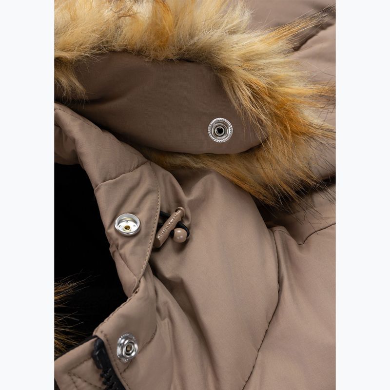 Geacă de iarnă pentru femei Pitbull Azalea Quilted Hooded dark san 10