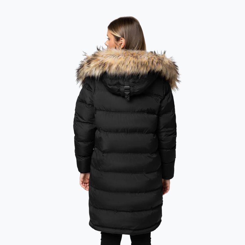 Geacă de iarnă pentru femei Pitbull Queenston Padded Hooded black 3
