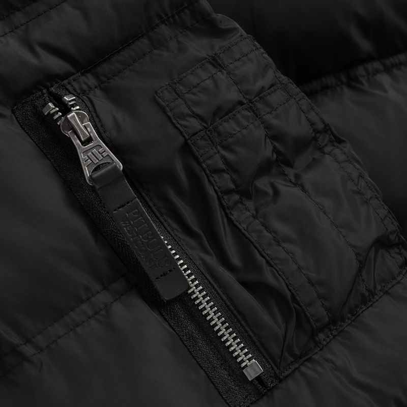 Geacă de iarnă pentru femei Pitbull Queenston Padded Hooded black 6