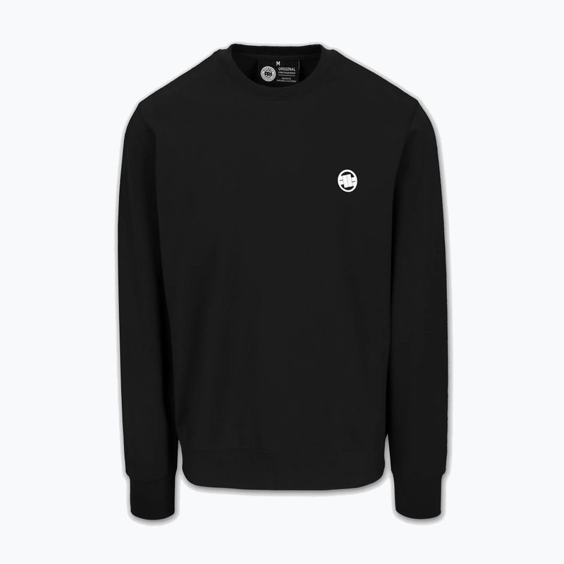 Bluză pentru bărbați Pitbull Nugget Small Logo Crewneck black 4