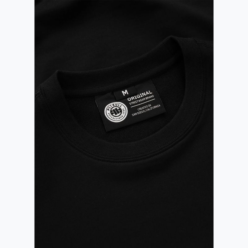 Bluză pentru bărbați Pitbull Nugget Small Logo Crewneck black 6