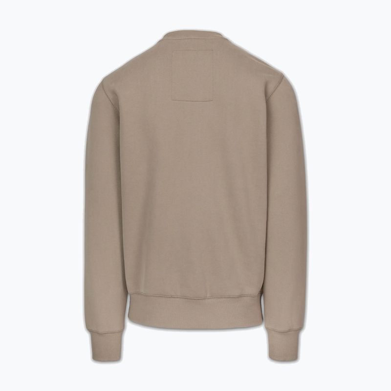 Bluză pentru bărbați Pitbull Small Logo Crewneck pale sand 7