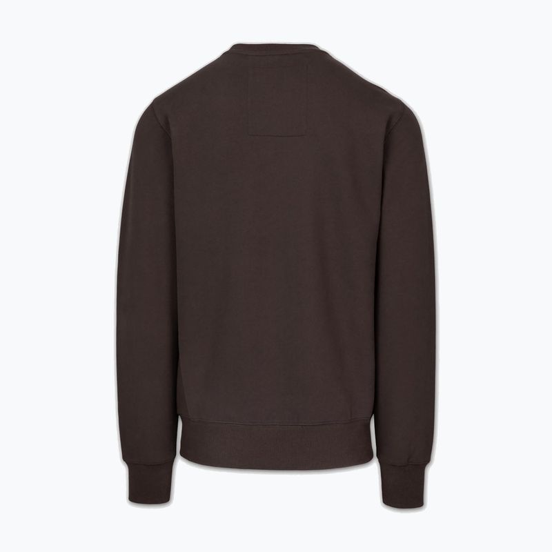 Bluză pentru bărbați Pitbull Small Logo Crewneck dark chocolate 5