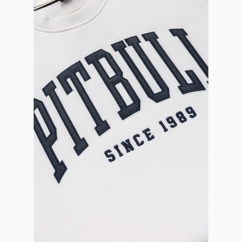 Bluză pentru bărbați Pitbull Norton Crewneck off white 7