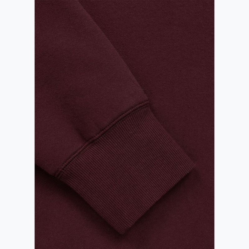 Bluză pentru bărbați Pitbull Norton Crewneck dark burgundy 8