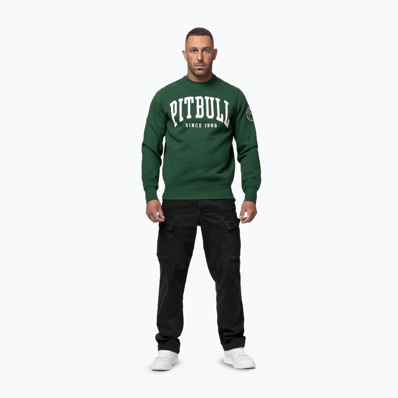 Bluză pentru bărbați Pitbull Norton Crewneck green 2