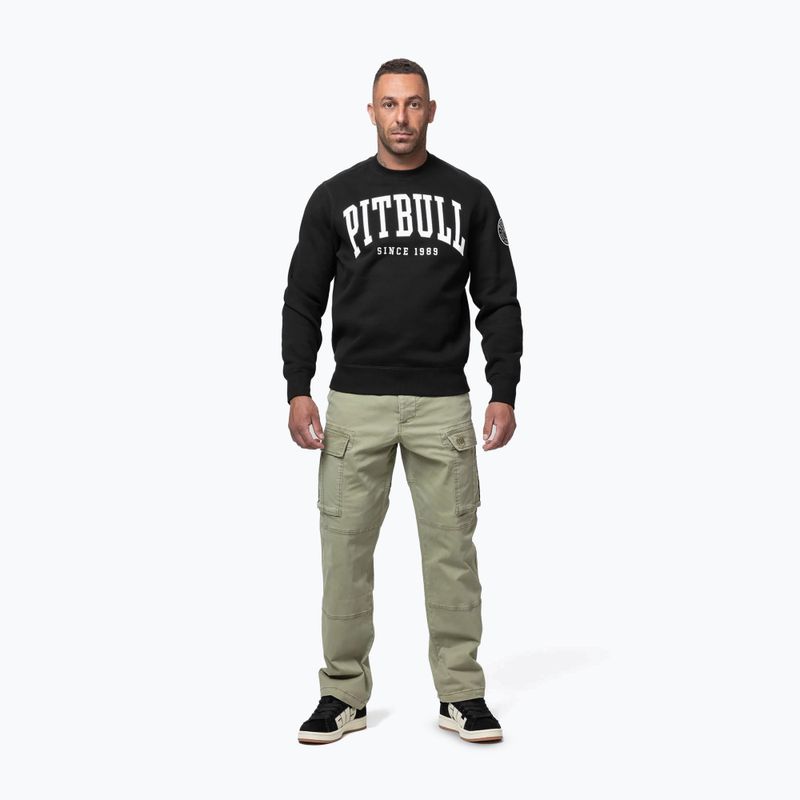 Bluză pentru bărbați Pitbull Norton Crewneck black 2