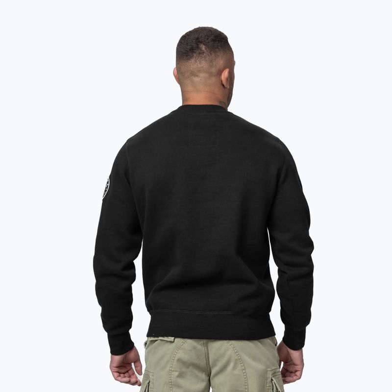 Bluză pentru bărbați Pitbull Norton Crewneck black 3