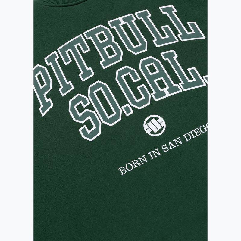 Bluză pentru bărbați Pitbull So Cal Crewneck hunter green 7