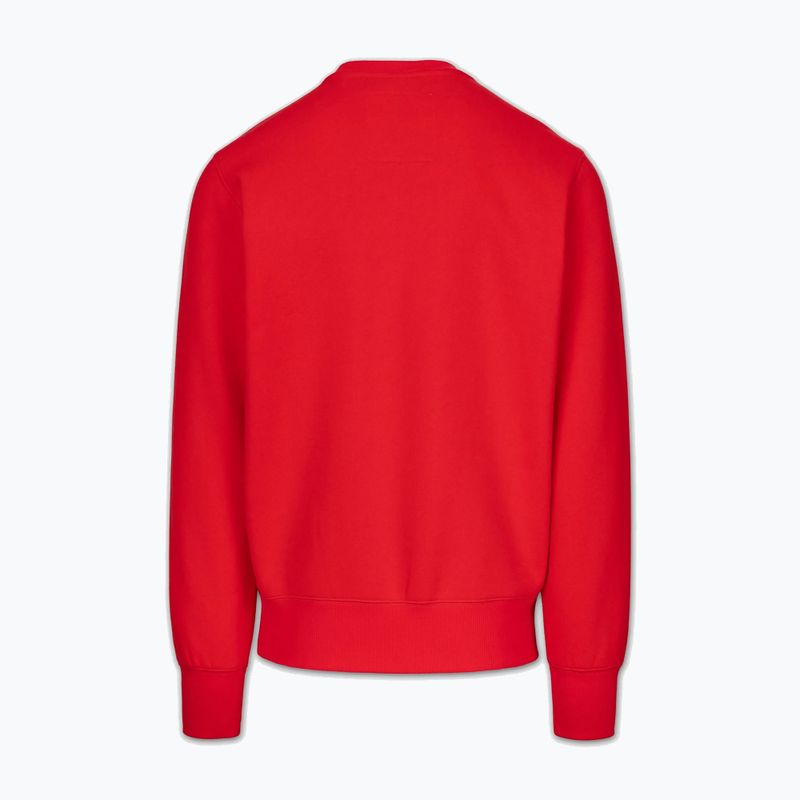 Bluză pentru bărbați Pitbull So Cal Crewneck fluo/red 5