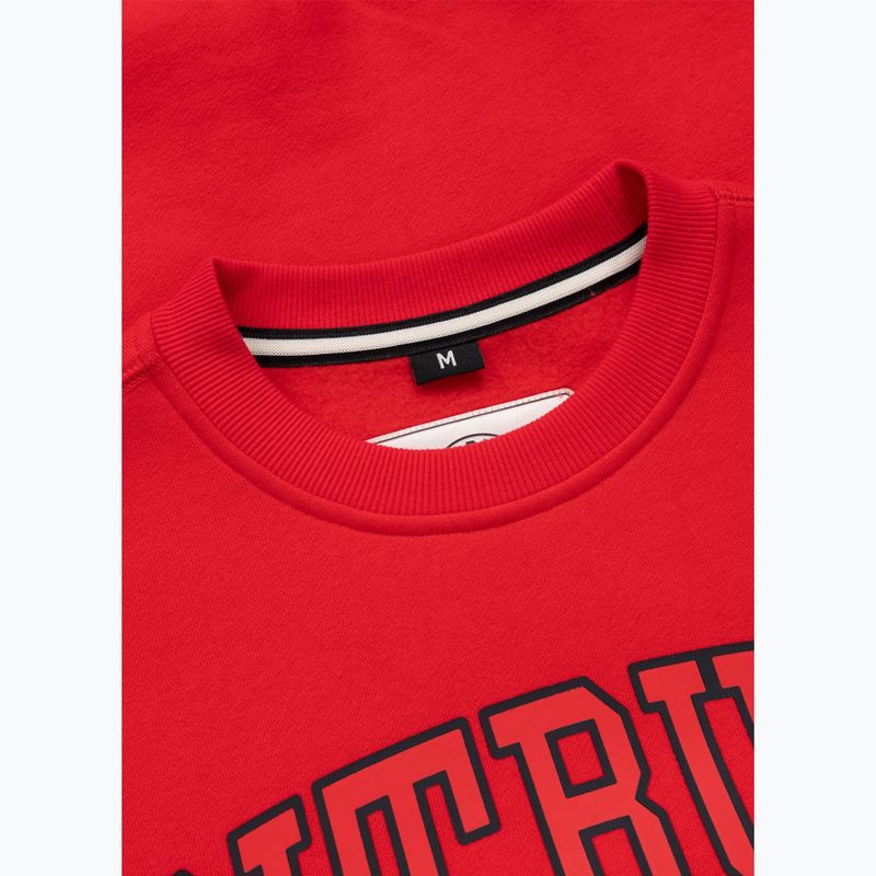 Bluză pentru bărbați Pitbull So Cal Crewneck fluo/red 6