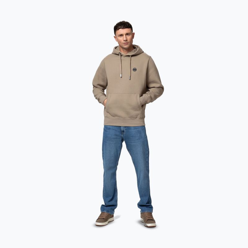 Bluză pentru bărbați Pitbull Small Logo Hooded pale sand 2