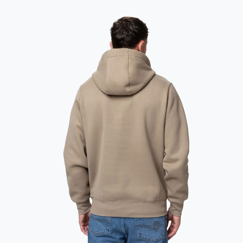 Bluză pentru bărbați Pitbull Small Logo Hooded pale sand 3