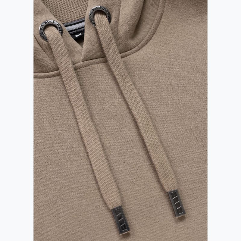 Bluză pentru bărbați Pitbull Small Logo Hooded pale sand 6