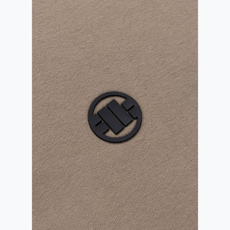 Bluză pentru bărbați Pitbull Small Logo Hooded pale sand 7
