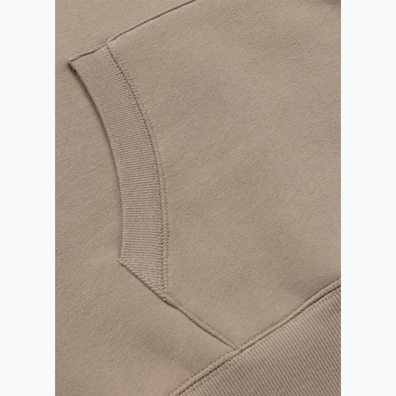 Bluză pentru bărbați Pitbull Small Logo Hooded pale sand 9
