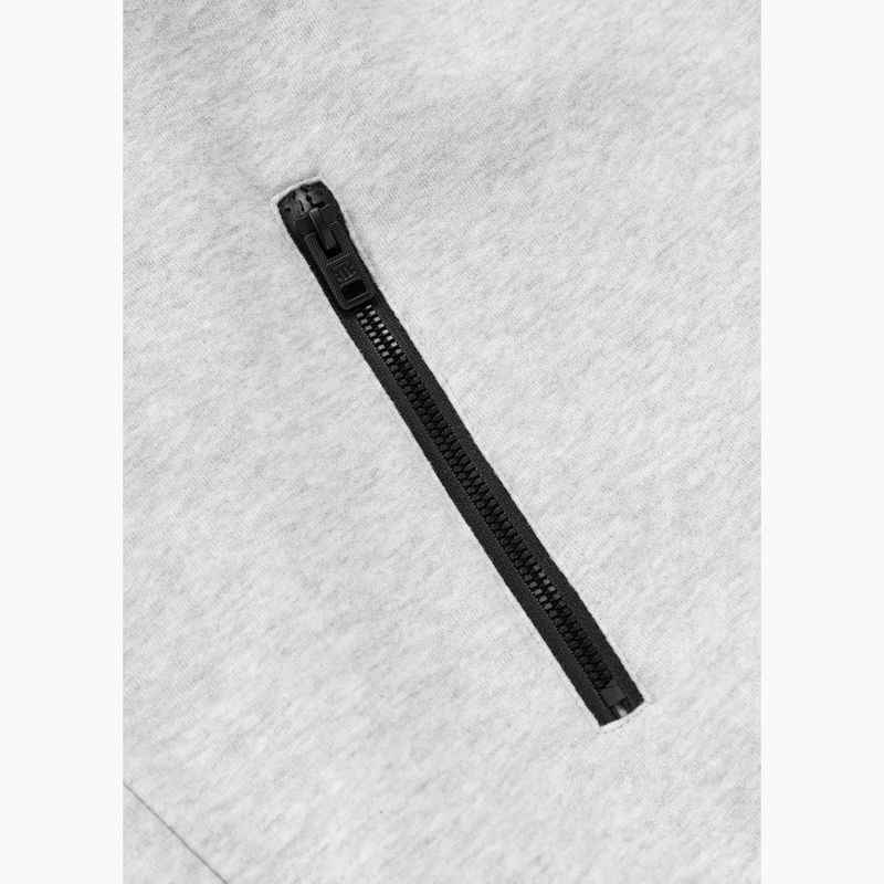 Bluză pentru bărbați Pitbull Gibson Hooded black/grey melange 7