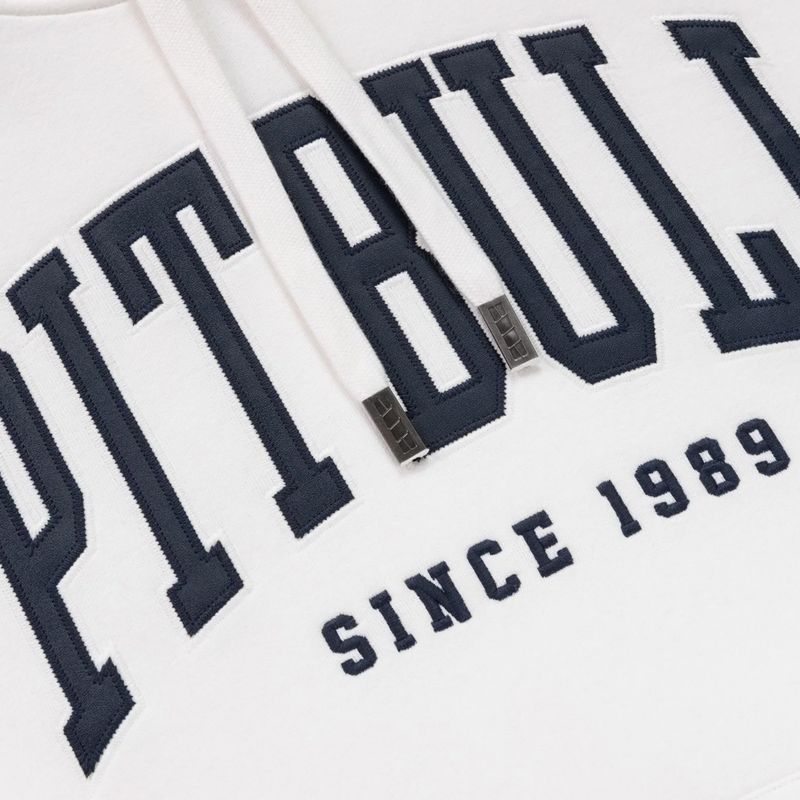 Bluză pentru bărbați Pitbull Norton Hooded off white 7
