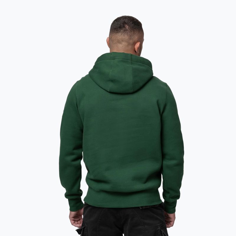 Bluză pentru bărbați Pitbull Norton Hooded hunter green 3