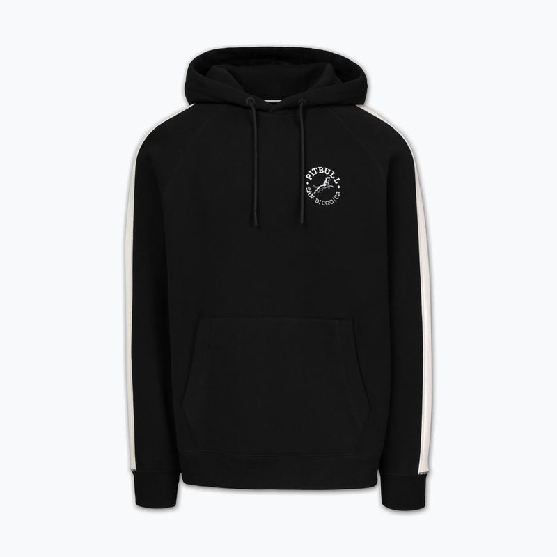 Bluză pentru bărbați Pitbull San Diego Ca Hooded black 4