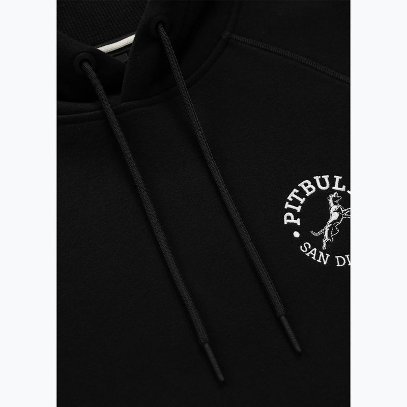 Bluză pentru bărbați Pitbull San Diego Ca Hooded black 6