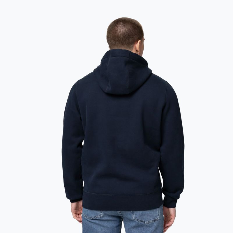 Bluză pentru bărbați Pitbull So Cal Hooded dark navy/red 3
