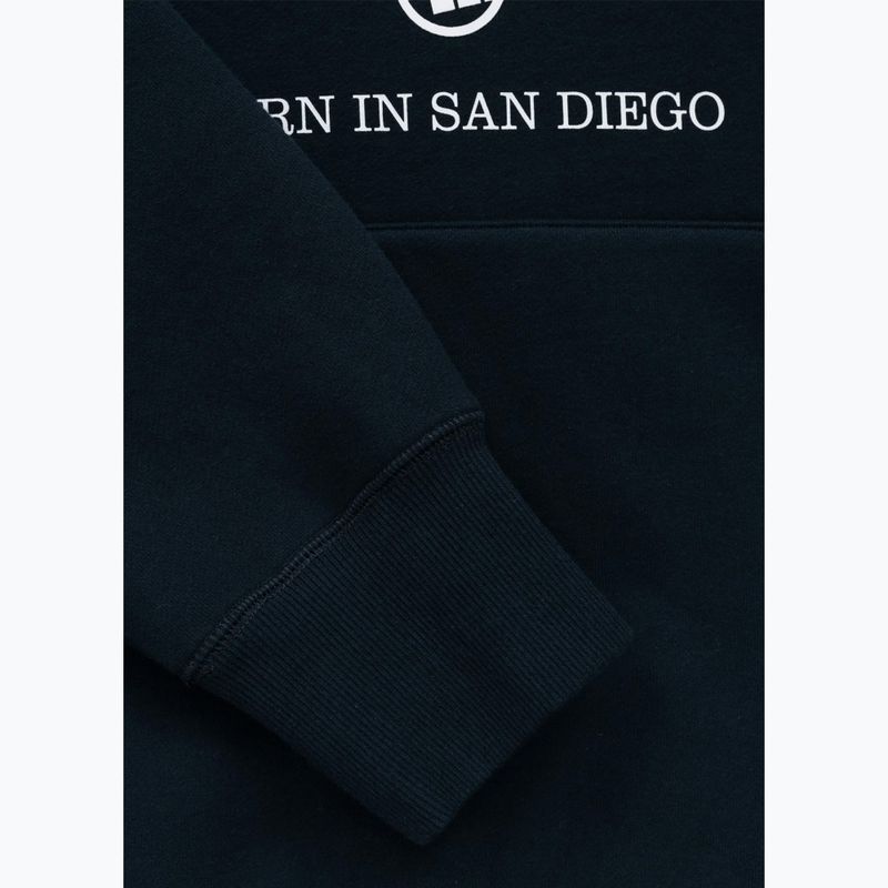 Bluză pentru bărbați Pitbull So Cal Hooded dark navy/red 8