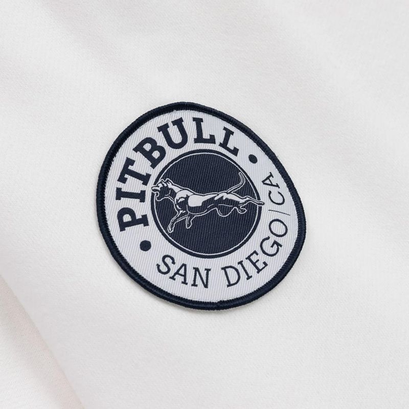 Bluză pentru bărbați Pitbull Norton Hooded Zip off white 12