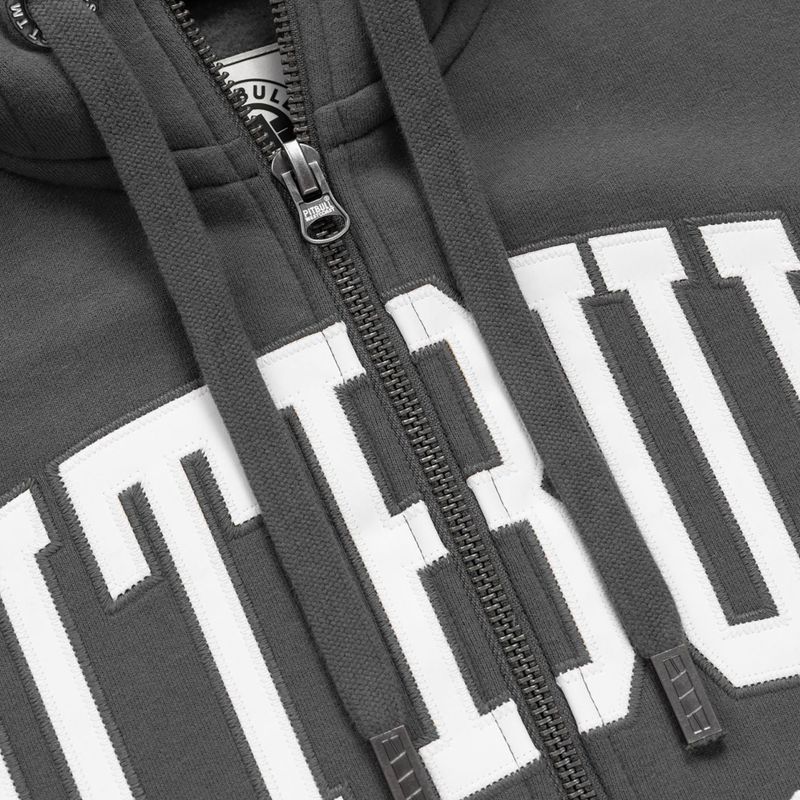 Bluză pentru bărbați Pitbull Norton Hooded Zip graphite 7