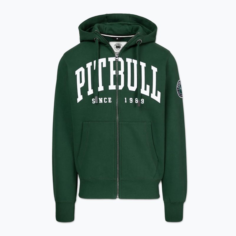 Bluză pentru bărbați Pitbull Norton Hooded Zip hunter green 6