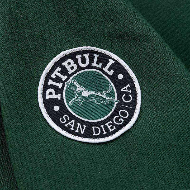 Bluză pentru bărbați Pitbull Norton Hooded Zip hunter green 13