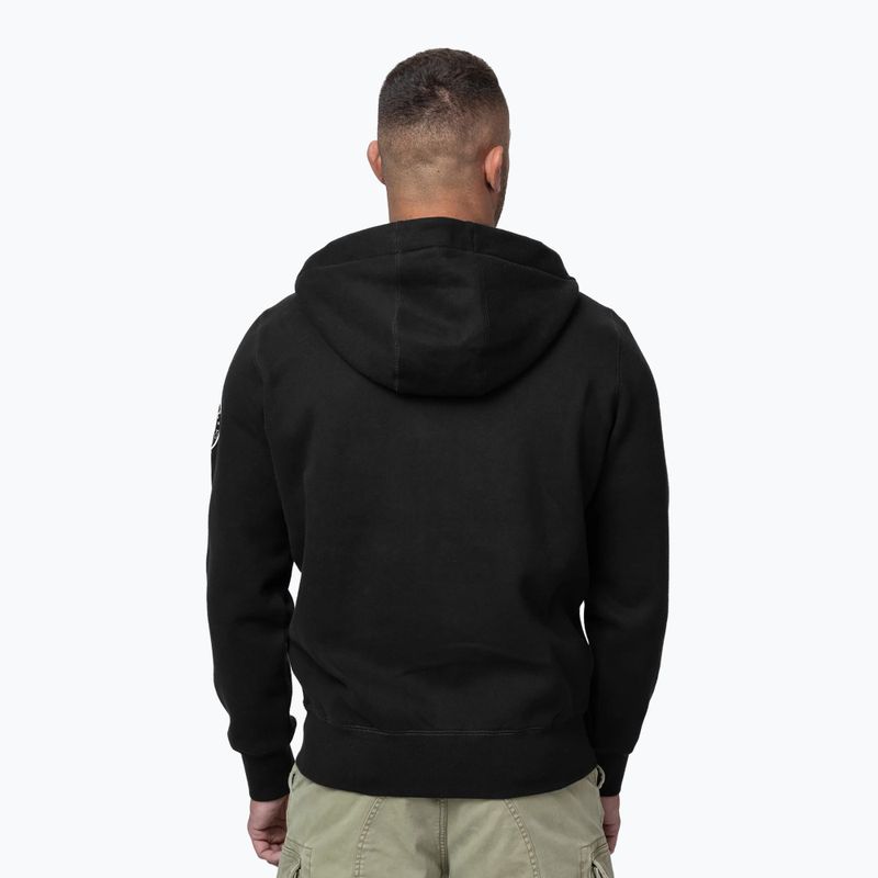 Bluză pentru bărbați Pitbull Norton Hooded Zip black 3