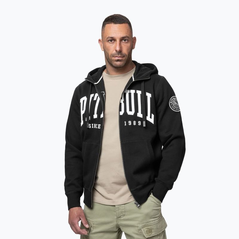 Bluză pentru bărbați Pitbull Norton Hooded Zip black 4