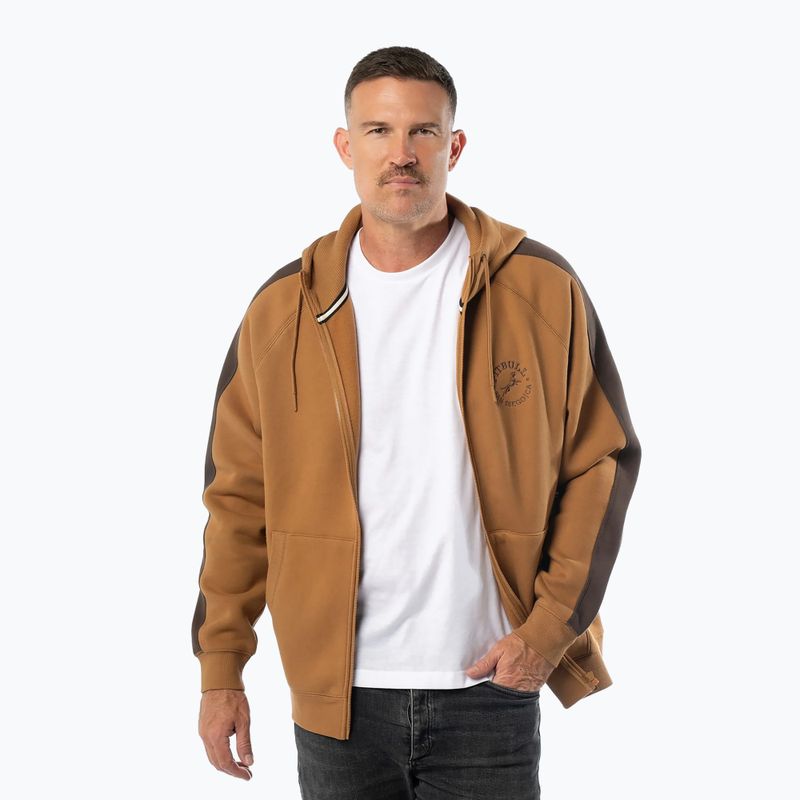 Bluză pentru bărbați Pitbull San Diego Ca Hooded Zip honey yellow 3